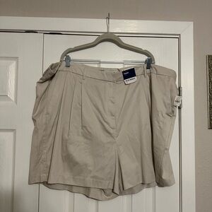 Old Navy Khaki Taylor Shorts 3X